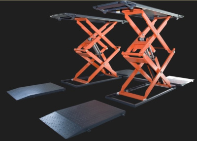 Универсальный комплект дополнительных заездных трапов для шиномонтажных и пантографных подъемников