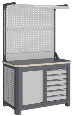 Верстак 2-х тумбовый Верстакофф MCN 1252.S67-2F Верстак 2-х тумбовый Верстакофф MCN 1252.S67-2F