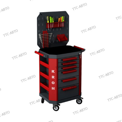 Тележка инструментальная Kronvuz Гефест-ТИ-06-ЭП Тележка инструментальная Kronvuz Гефест-ТИ-06-ЭП